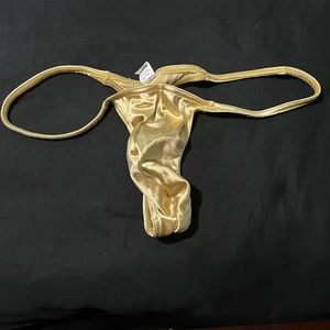 Men’s Gold Thong